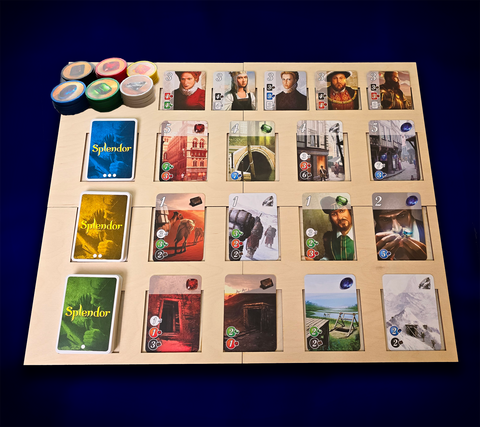 Game Board Compatible with Splendor™ Version 2