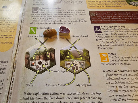 Robinson Crusoe™ compatible Deluxe Token Bundle (set of 49)