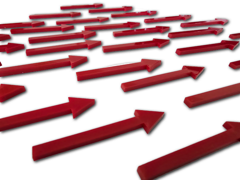 Directional Arrows compatible with Arkham Horror™: The Card Game (st of 30)