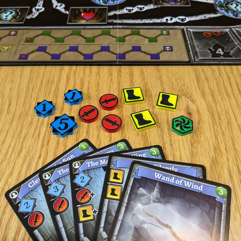 Clank!™ Compatible Resource Tracking Tokens (set of 35)