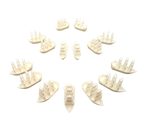 Ships compatible with Catan Seafarerers™ - White (set of 15)