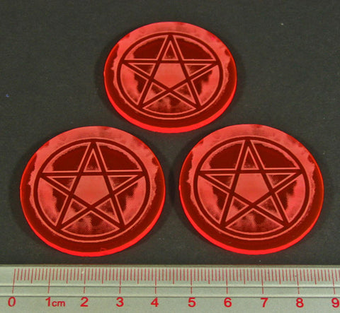 Pentagram, Sealed Gate Tokens (set of 3)
