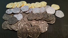 Common Metal Coin Set (set of 50) - Top Shelf Gamer - 1