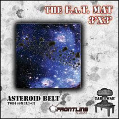 F.A.T. Mat Asteroid Belt 3x3' - Top Shelf Gamer