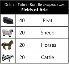 Fields of Arle™ compatible Deluxe Token Bundle (set of 100)