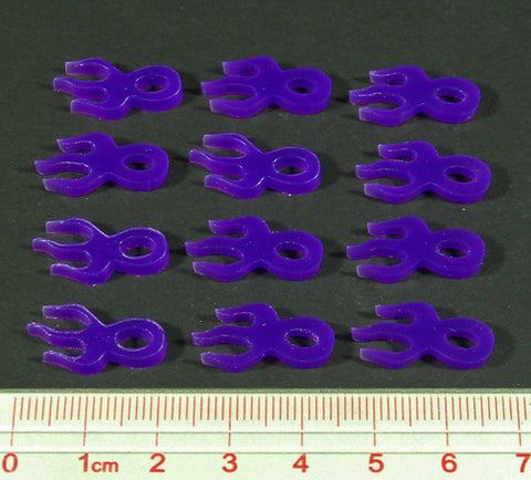 Purple Mutation Virus Tokens (set of 12)