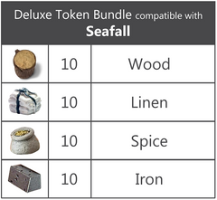 Seafall™ compatible Deluxe Token Bundle (set of 40)
