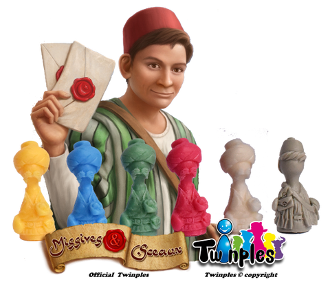 Twinples for Istanbul™ - Letters and Seals (set of 6)