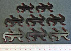 Arkham Horror®: Monster Bases (Transparent Red) (set of 8)