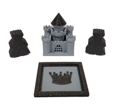 [LIMITED EDITION COLOR] Castles compatible with Kingdomino™ - Galaxy Black (set of 4)