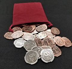 Coup™ compatible Metal Coin Bundle (set of 30)