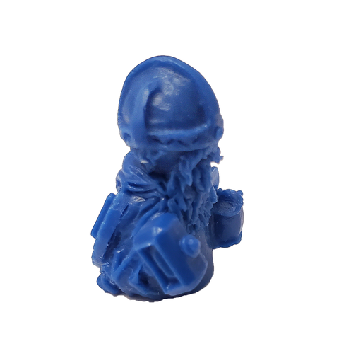 Twinples - Dwarf with Hammer & Shield - Blue (set of 1)