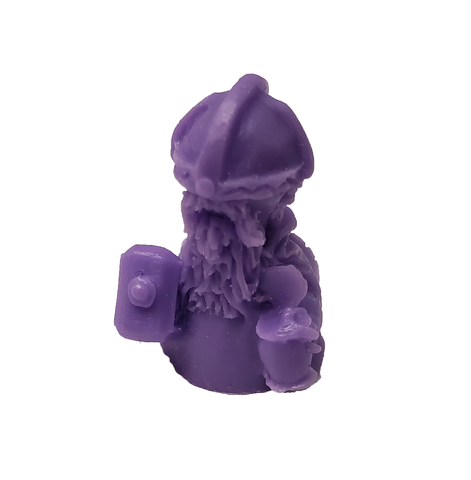 Twinples - Dwarf with Hammer & Shield - Purple (set of 1)
