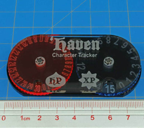 Haven Character Health & Experience Tracker (set of one)