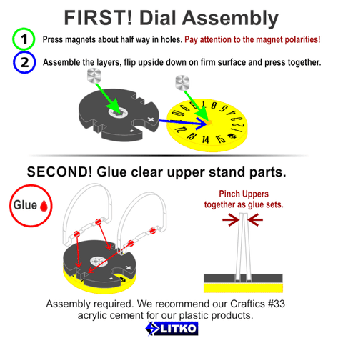 Monster Dial Stand Upgrade Bundle (set of 24)