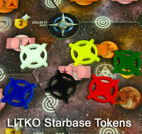 Star Base Game Token Set (set of 24)