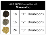 Maracaibo™ compatible Metal Coin Bundle (set of 58)