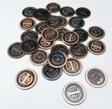Suburbia™ compatible Metal Coin Bundle (set of 70)