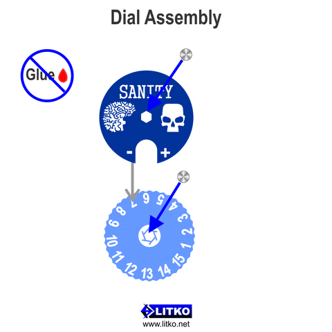 Cthulhu Sanity Dials (2)