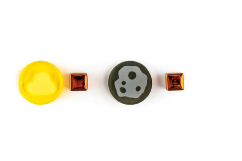 Acrylic Resource Tokens compatible with Terraforming Mars™ Venus Expansion (set of 23)