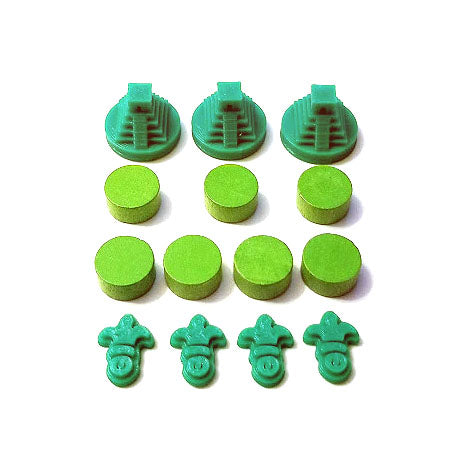 3D Printed Player Tokens compatible with Tzolk'in™ (set of 56)