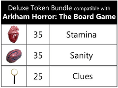 Arkham Horror™: The Board Game compatible Deluxe Token Bundle (set of 95)