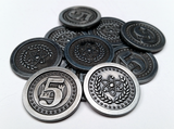 Atomic Coins Set in Burgundy Bag (set of 50)