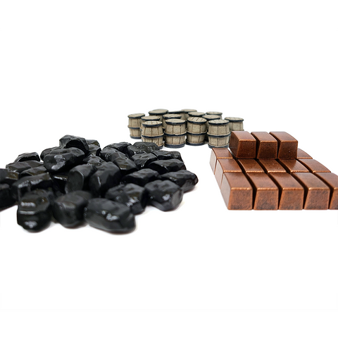 Brass™ compatible Deluxe Token Bundle (set of 63)