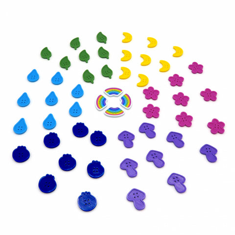 Button Tokens compatible with Calico™ (set of 52)