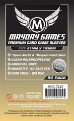 PREMIUM Mayday Card Sleeves: 61 x 103mm (set of 50)