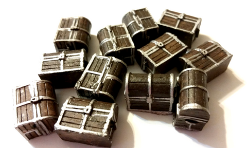 Treasure Chest Tokens (set of 10)