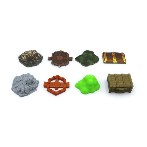 Full scenery upgrade kit compatible with Gloomhaven: Jaws of the Lion™ (set of 114)