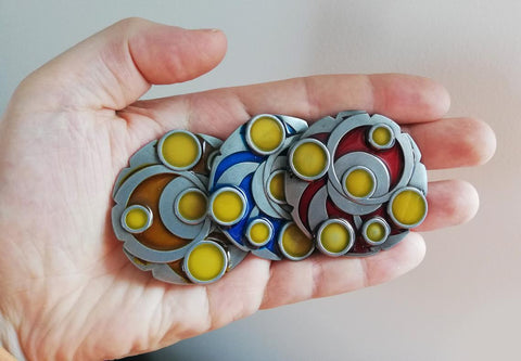 Premium Metal Keys Set compatible with Keyforge™ (set of 3)