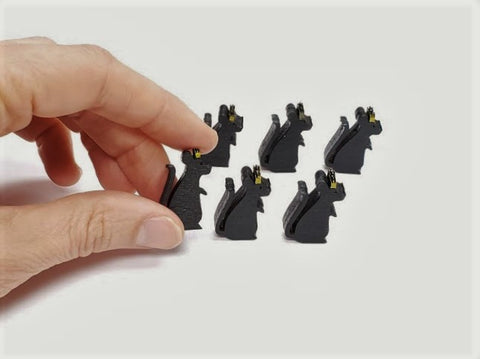 Rat Tokens compatible with Everdell™ (set of 6)