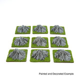 Mountain Tiles compatible with Carson City™ (set of 9)