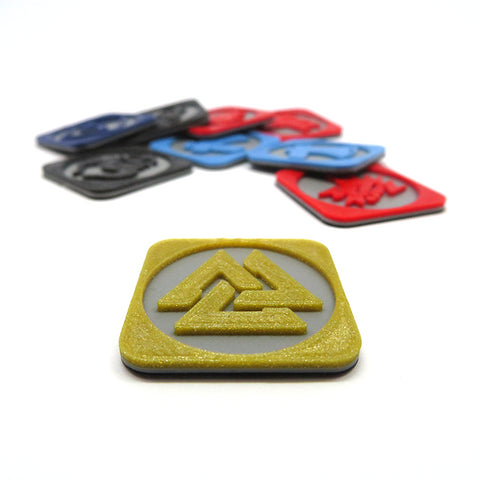 Pillage tokens compatible with Blood Rage (set of 9)