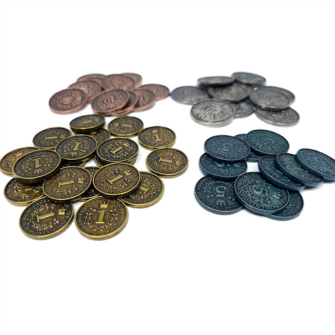 Rococo™ Deluxe Metal Coins (set of 50)