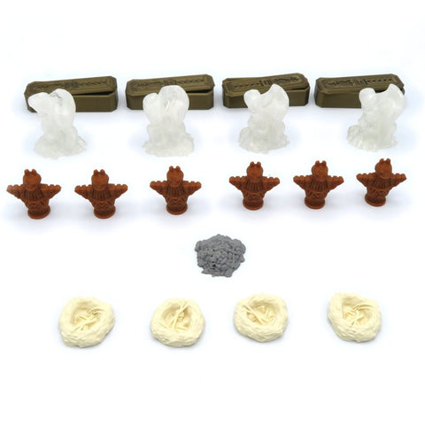 Scenery upgrade kit compatible with Jaws of the Lion™ to Gloomhaven™ (set of 94)