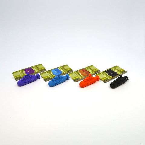 Submarine Action Markers compatible with Underwater Cities (set of 12)