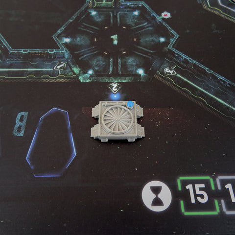 Technical corridor entrance tokens compatible with Nemesis™ (set of 15)