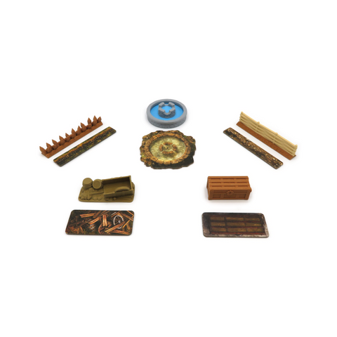 Terrain Tokens for Spreading War Expansion - Journey in Middle Earth™ -set of 15 PIECES