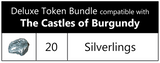 The Castles of Burgundy w/ wooden insert and metal silveriling tokens (2011 edition) [Used, Like New]