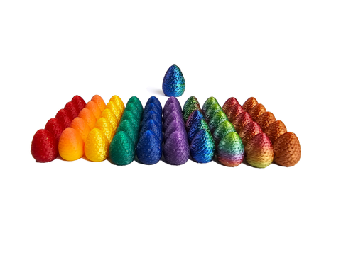 Scaled Dragon Eggs compatible with Wyrmspan™ (set of 51)