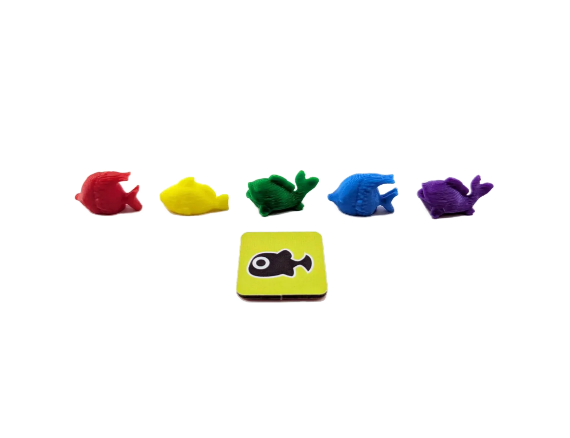 Top Shelf Gamer | The Best Finspan Upgrades and Accessories | Fish Token Bundle compatible with Finspan (set of 110) Top Shelf Gamer | The Best Finspan Upgrades and Accessories | Fish Token Bundle compatible with Finspan (set of 110)