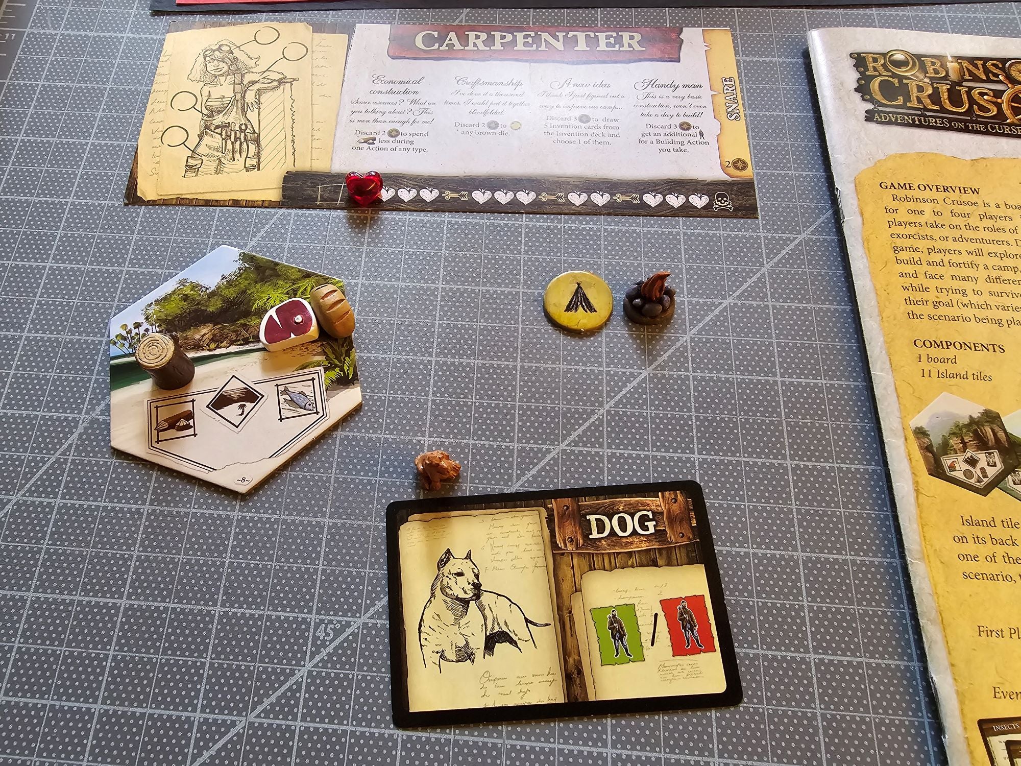 Top Shelf Gamer: Deluxe Token Bundle compatible with Robinson Crusoe Top Shelf Gamer: Deluxe Token Bundle compatible with Robinson Crusoe