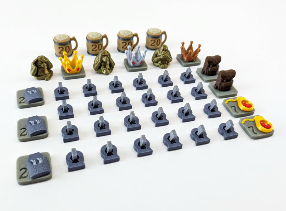 Top Shelf Gamer | The Best Clank! Upgrades and Accessories | Catacombs market items compatible with Clank! Catacombs (set of 41) Top Shelf Gamer | The Best Clank! Upgrades and Accessories | Catacombs market items compatible with Clank! Catacombs (set of 41)