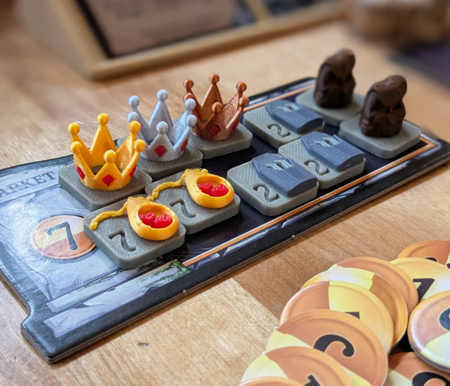 Top Shelf Gamer | The Best Clank! Upgrades and Accessories | Catacombs market items compatible with Clank! Catacombs (set of 41) Top Shelf Gamer | The Best Clank! Upgrades and Accessories | Catacombs market items compatible with Clank! Catacombs (set of 41)