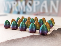 Scaled Dragon Eggs compatible with Wyrmspan™ (set of 50)