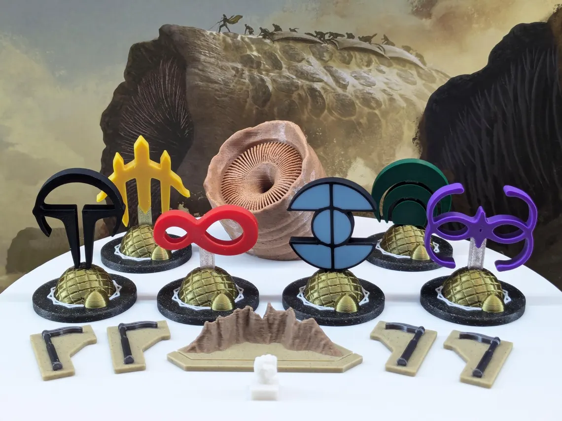Top Shelf Gamer | The Best Dune: Imperium Uprising Upgrades and Accessories | Dune: Imperium Uprising: Element Upgrades (set of 13) Top Shelf Gamer | The Best Dune: Imperium Uprising Upgrades and Accessories | Dune: Imperium Uprising: Element Upgrades (set of 13)