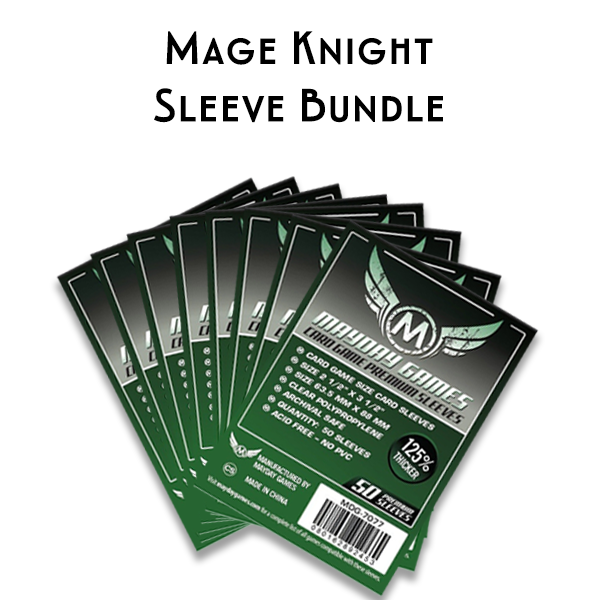 Sleeve Bundle: Mage Knight: Ultimate Edition Sleeve Bundle: Mage Knight: Ultimate Edition